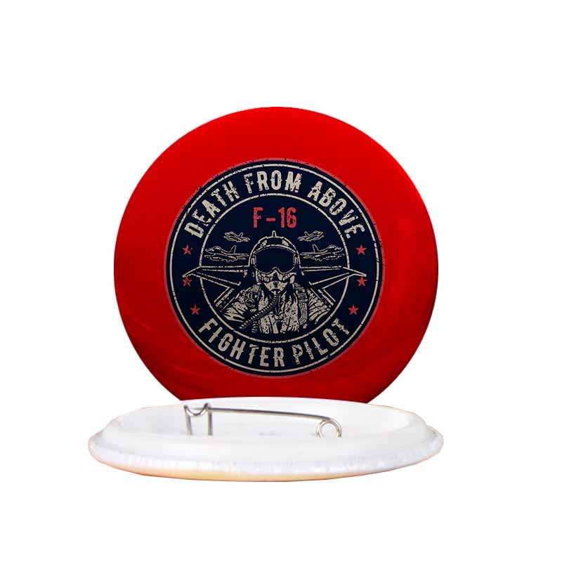 Fighter Jet 16 - Death From Above Designed Pins