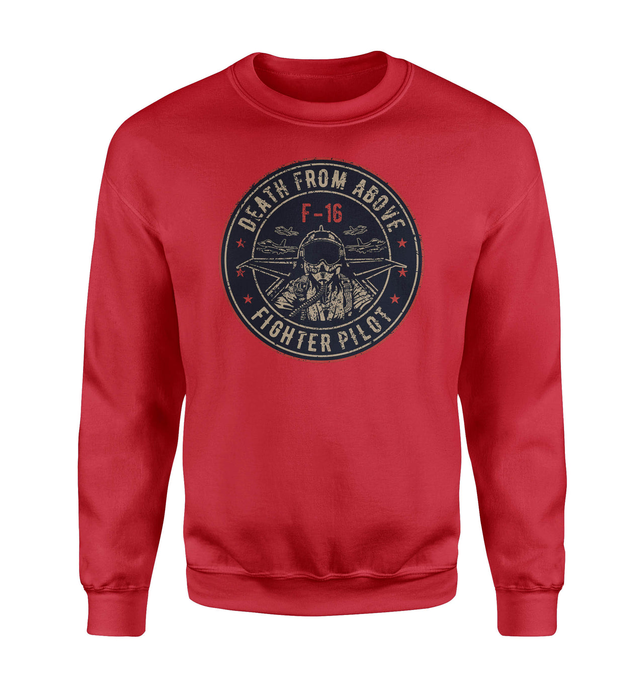 Fighter Jet 16 - Death From Above Designed Sweatshirts