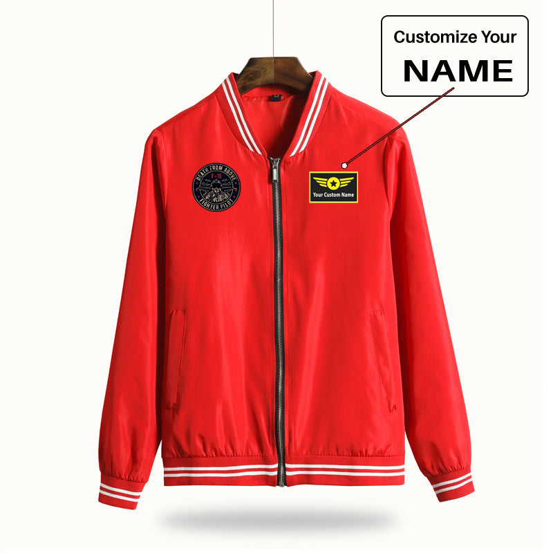 Fighter Jet 16 - Death From Above Designed Thin Spring Jackets