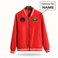 Thumbnail for Fighter Jet 16 - Death From Above Designed Thin Spring Jackets