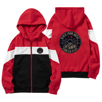 Thumbnail for Fighter Jet 16 - Death From Above Designed Colourful Zipped Hoodies