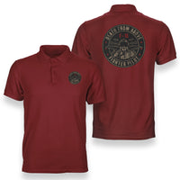 Thumbnail for Fighting Falcon F16 - Death From Above Designed Double Side Polo T-Shirts