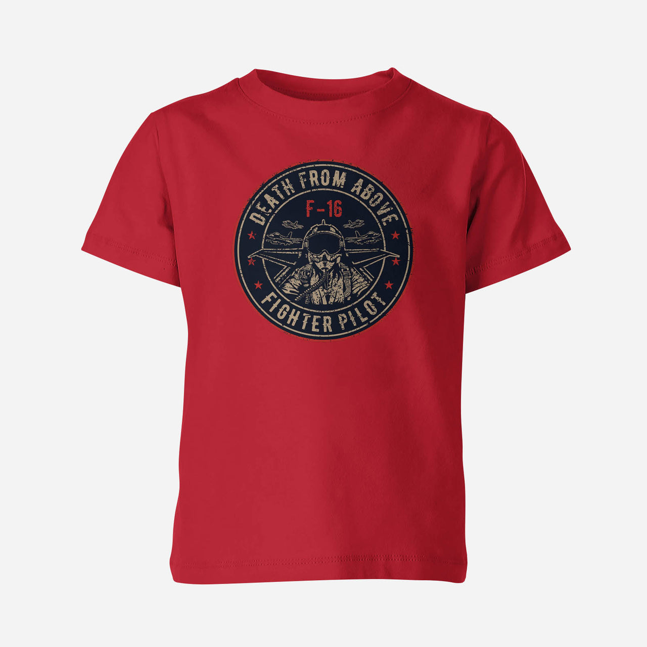 Fighter Jet 16 - Death From Above Designed Children T-Shirts