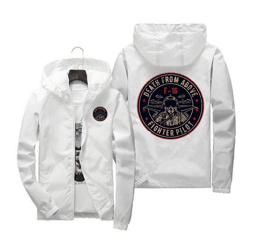 Fighter Jet 16 - Death From Above Designed Windbreaker Jackets