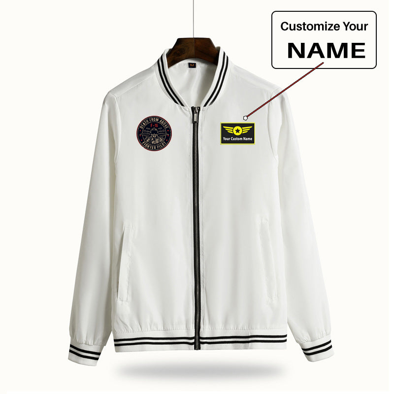 Fighter Jet 16 - Death From Above Designed Thin Spring Jackets