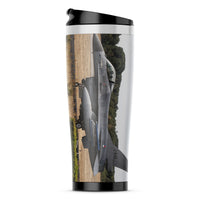 Thumbnail for Fighting Falcon F16 From Side Designed Travel Mugs