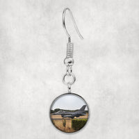 Thumbnail for Fighter Jet 16 From Side Designed Earrings