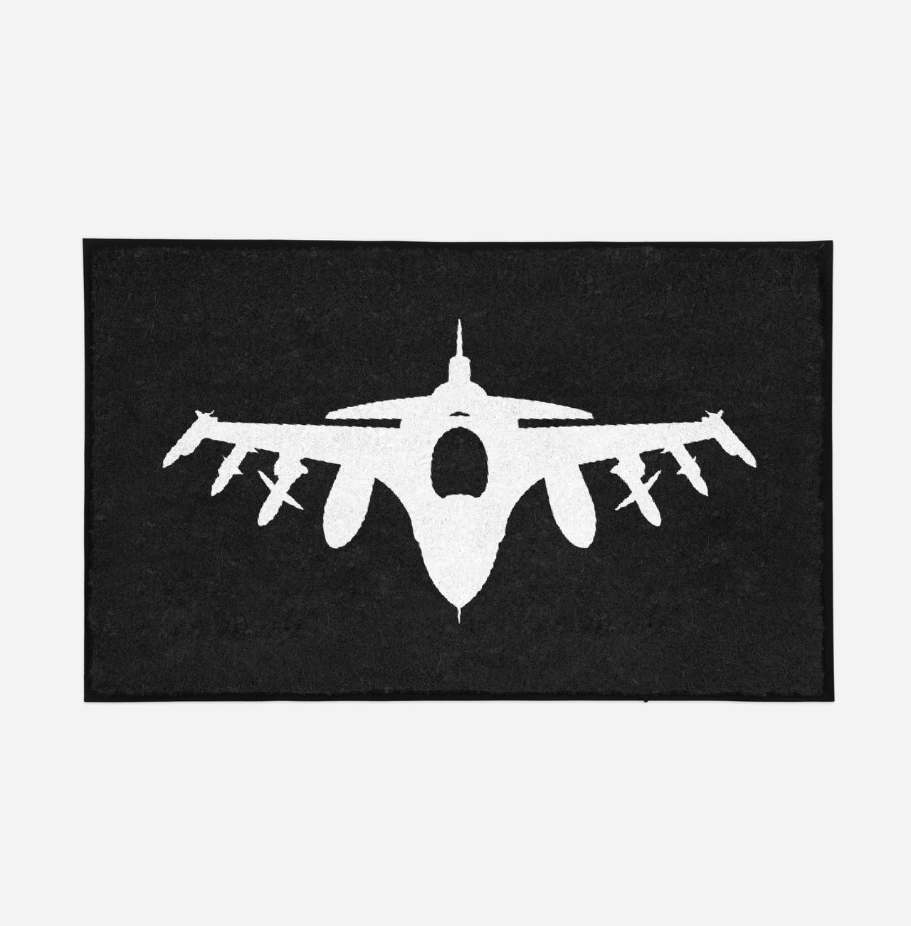 Fighter Jet 16 Silhouette Designed Door Mats