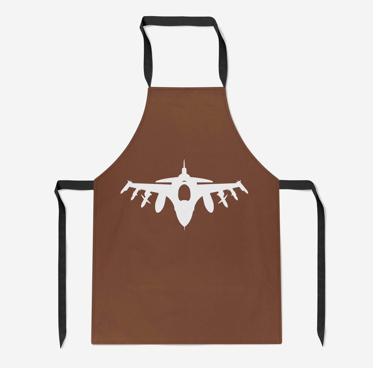 Fighter Jet 16 Silhouette Designed Kitchen Aprons