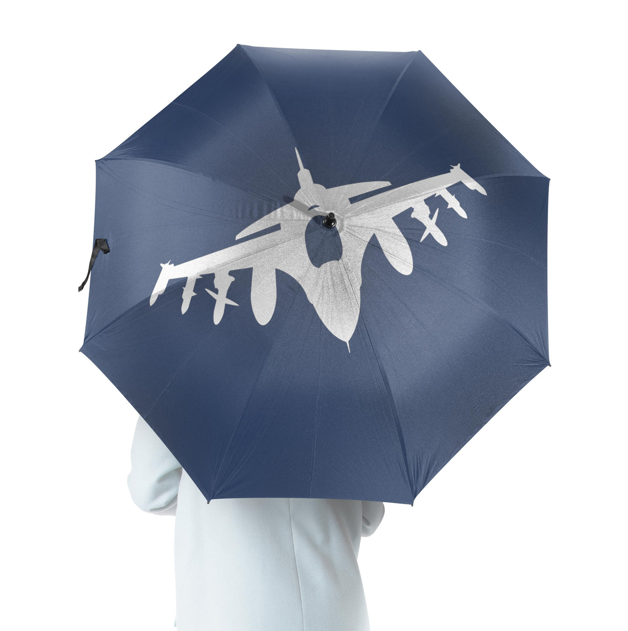 Fighter Jet 16 Silhouette Designed Umbrella