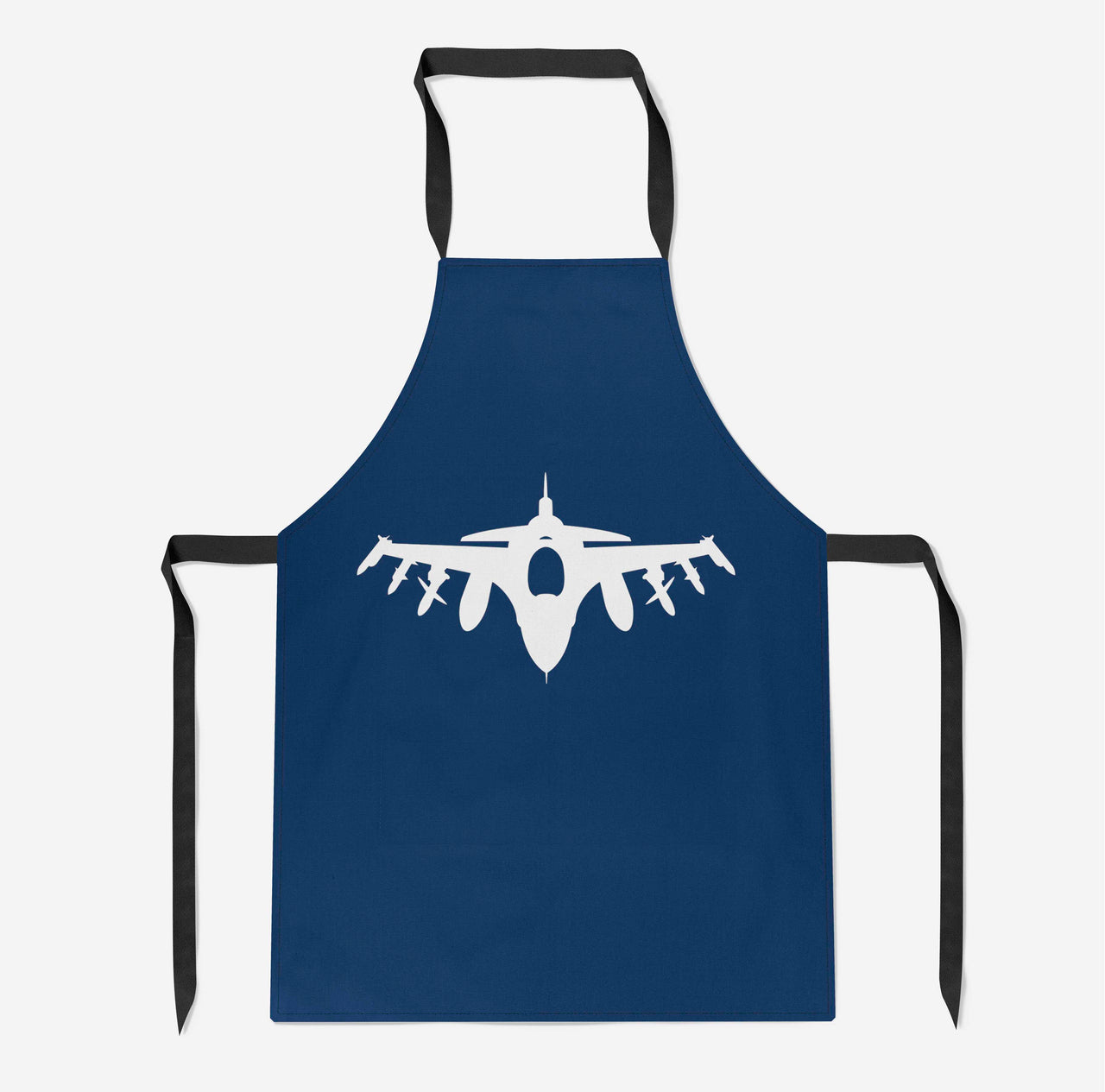 Fighter Jet 16 Silhouette Designed Kitchen Aprons