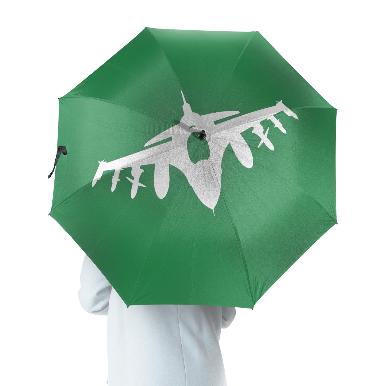 Fighter Jet 16 Silhouette Designed Umbrella