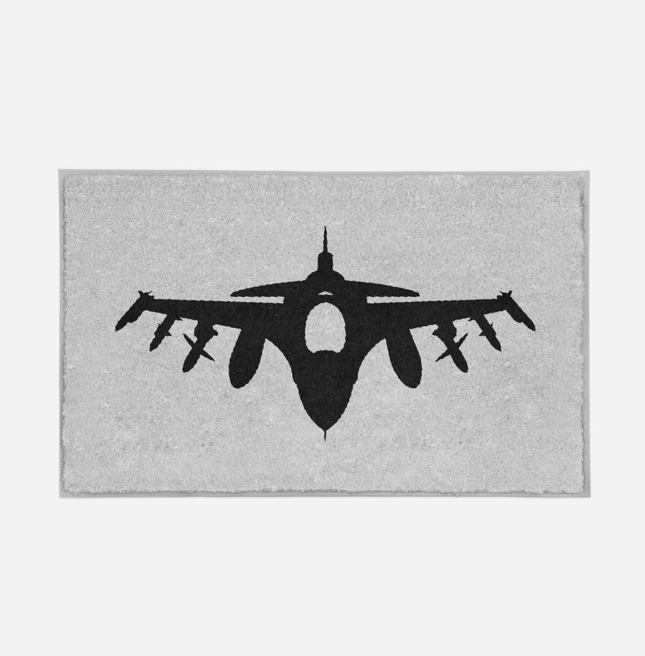 Fighter Jet 16 Silhouette Designed Door Mats