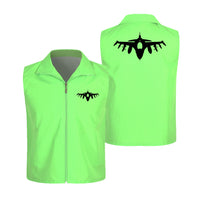Thumbnail for Fighting Falcon F16 Silhouette Designed Thin Style Vests