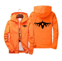 Thumbnail for Fighter Jet 16 Silhouette Designed Windbreaker Jackets