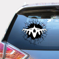Thumbnail for Fighter Jet 16 Silhouette Designed Car Sticker