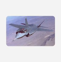 Thumbnail for Fighting Falcon F35 Captured in the Air Designed Bath Mats