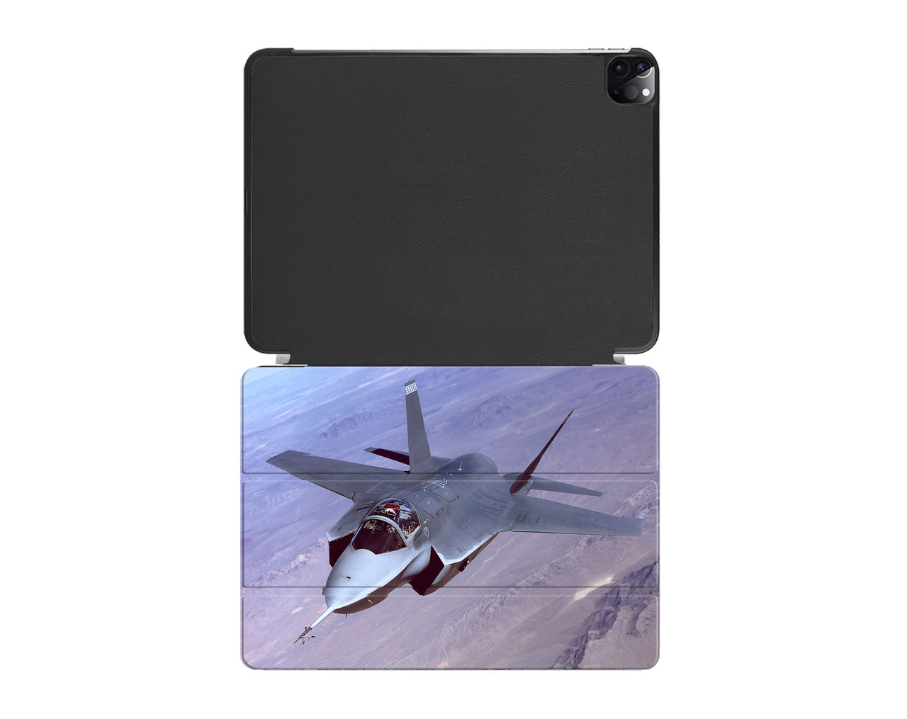 Fighting Falcon F35 Captured in the Air Designed iPad Cases