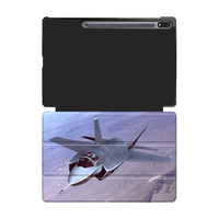 Thumbnail for Fighting Falcon F35 Captured in the Air Designed Samsung Tablet Cases