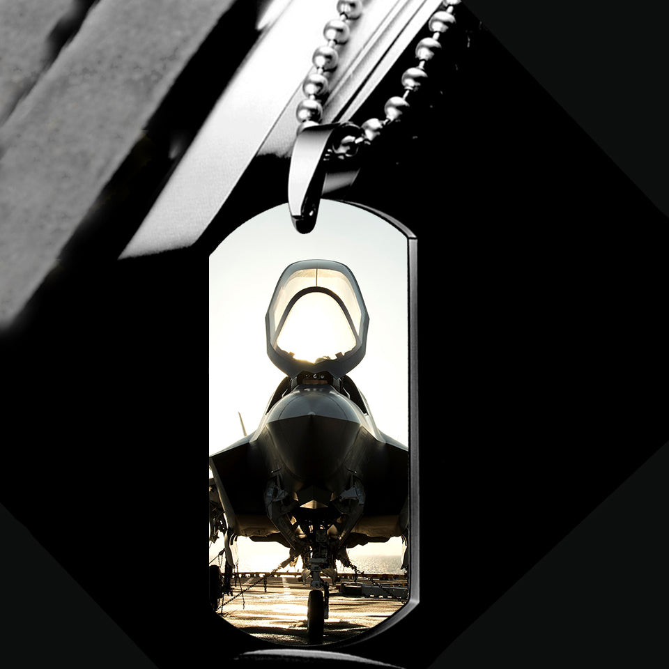 Fighting Falcon F35 Designed Metal Necklaces