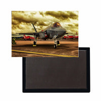 Thumbnail for Fighting Falcon F35 at Airbase Designed Magnets