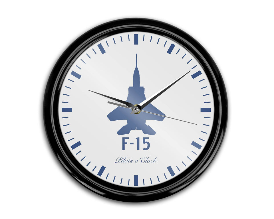 Fighting Falcon F-15 Printed Wall Clocks Aviation Shop 