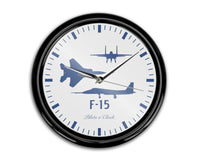 Thumbnail for Fighting Falcon F-15 (Special) Printed Wall Clocks Aviation Shop 