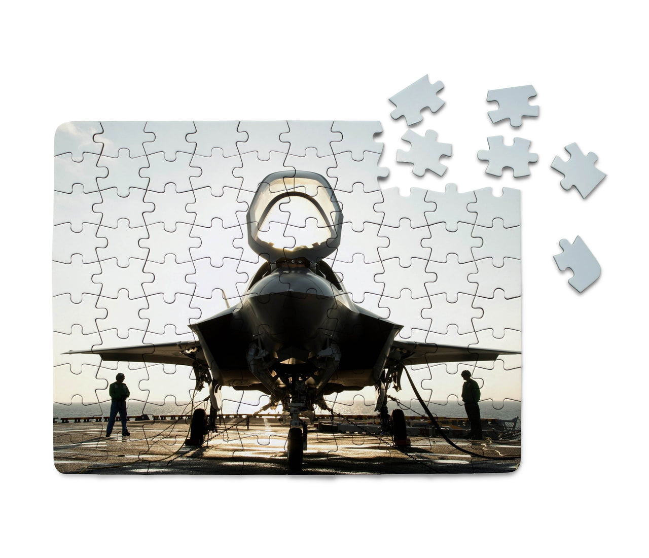 Fighting Falcon F35 Printed Puzzles Aviation Shop 