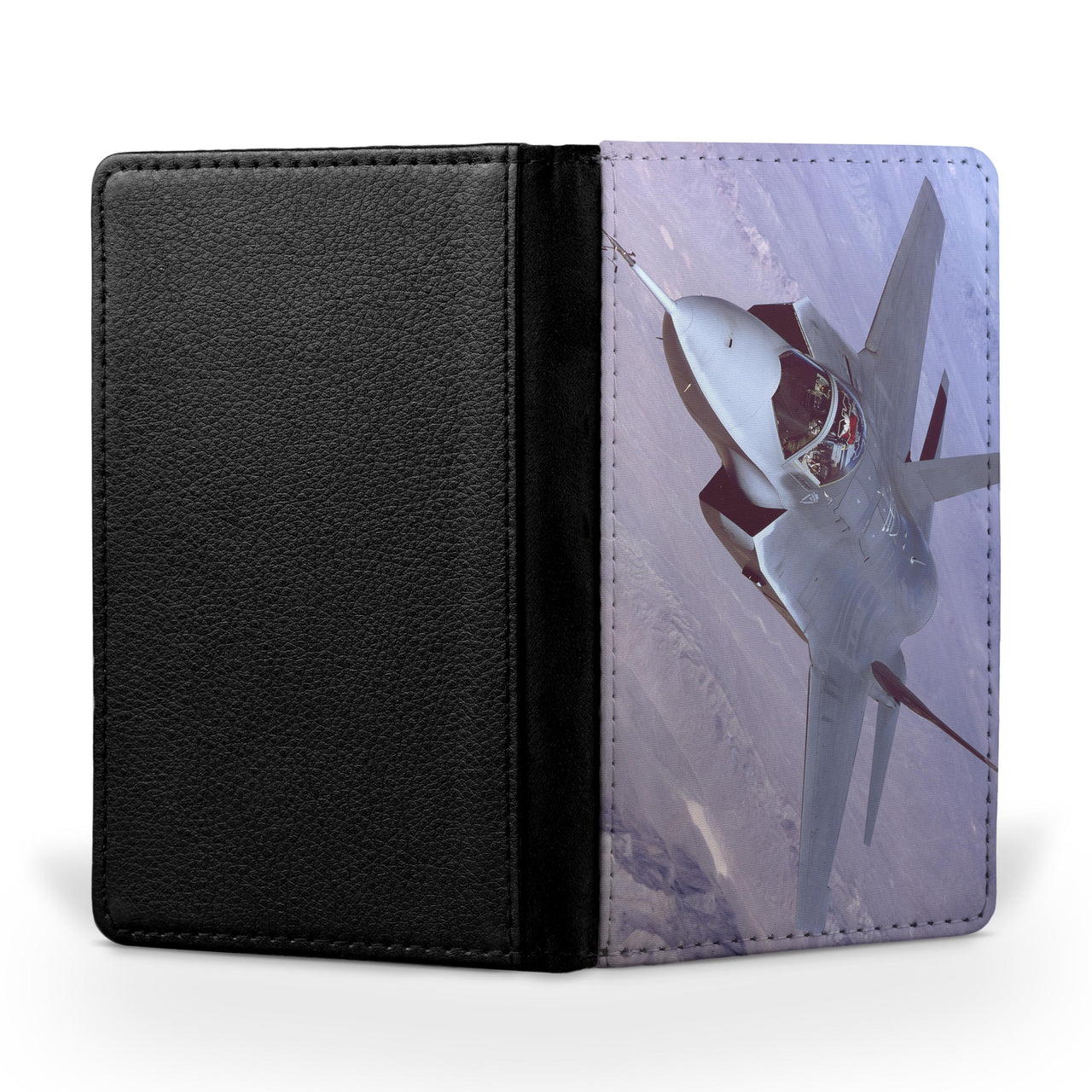 Fighter Jet 35 Captured in the Air Printed Passport & Travel Cases