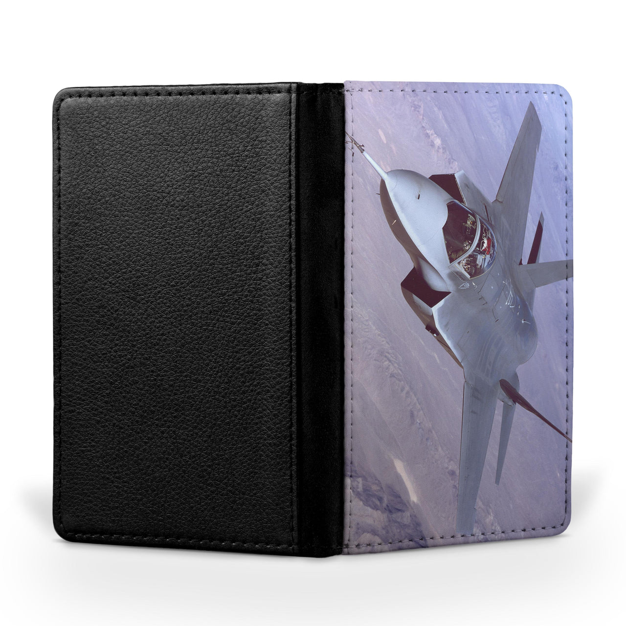 Fighting Falcon F35 Captured in the Air Printed Passport & Travel Cases