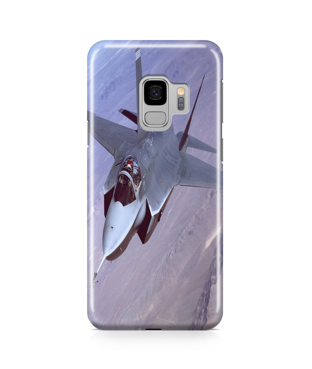 Fighting Falcon F35 Captured in the Air Printed Samsung J Cases
