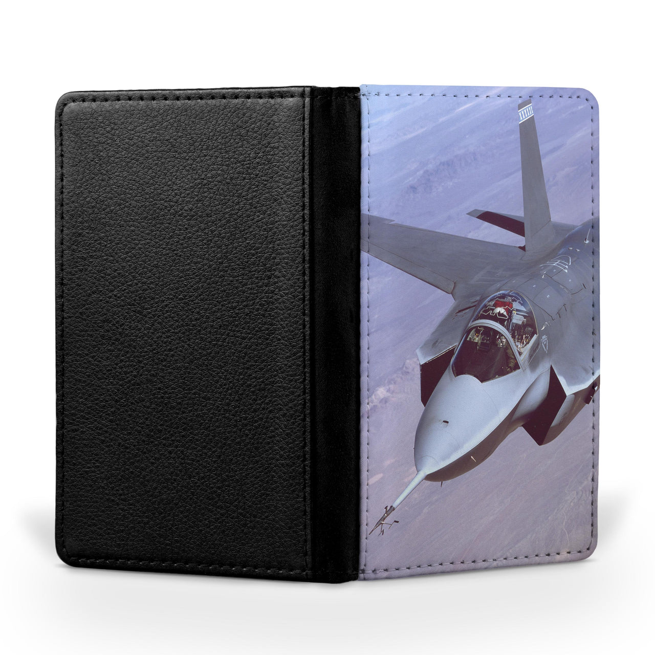 Fighter Jet 35 Captured in the Air Printed Passport & Travel Cases