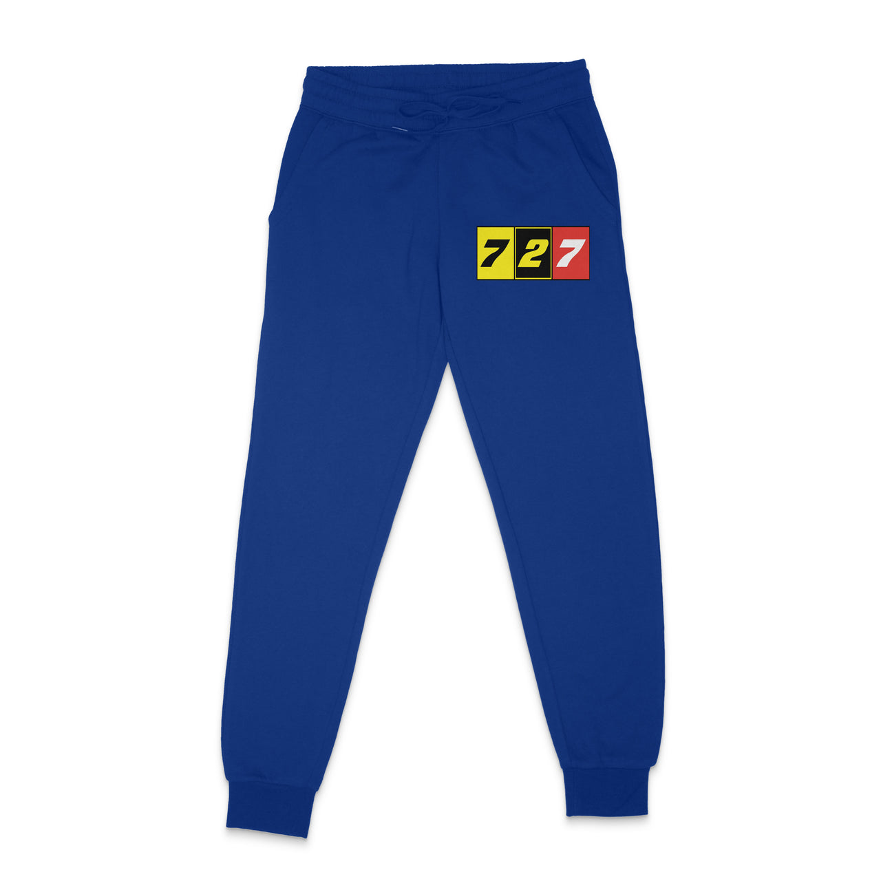 Flat Colourful 727 Designed Sweatpants