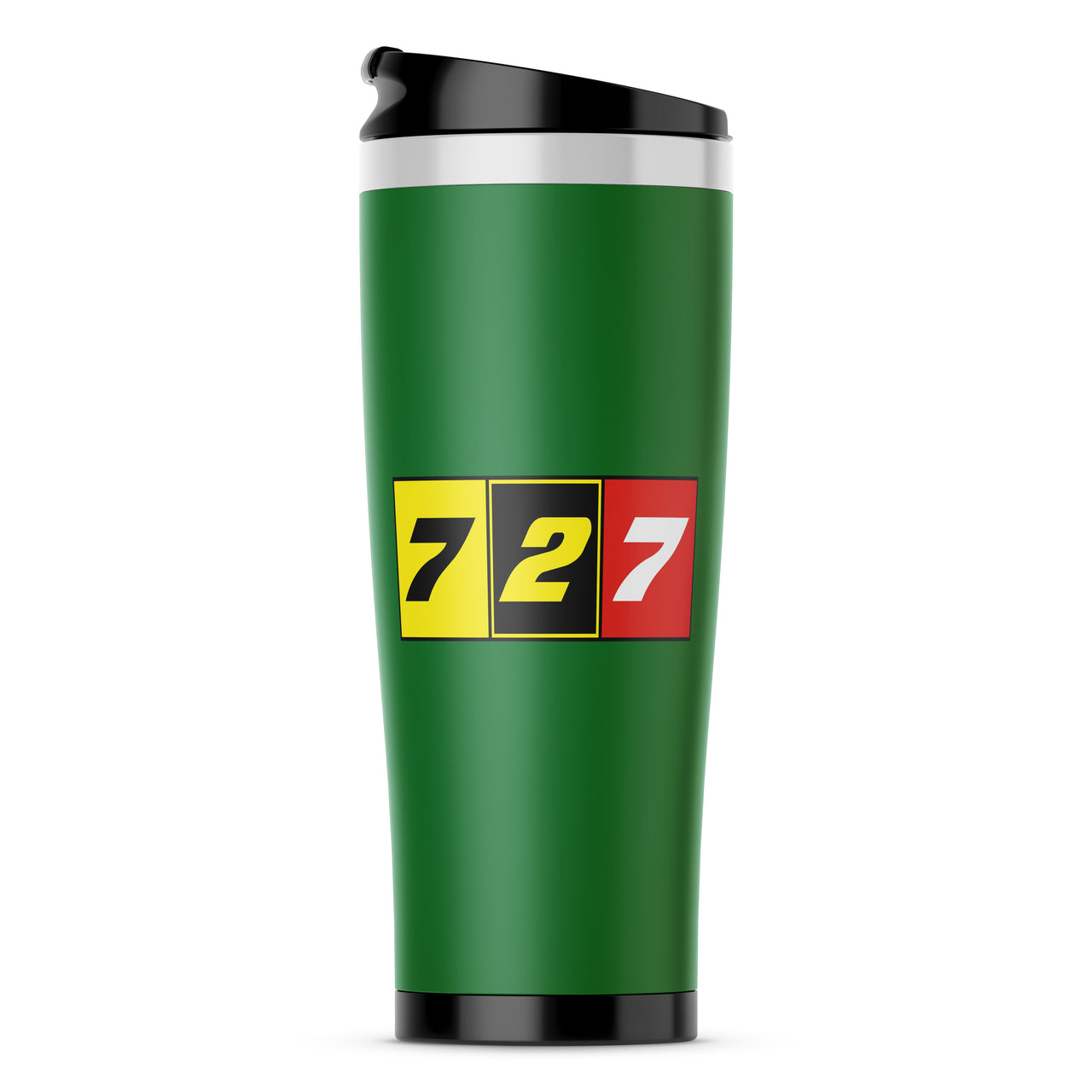 Flat Colourful 727 Designed Stainless Steel Travel Mugs