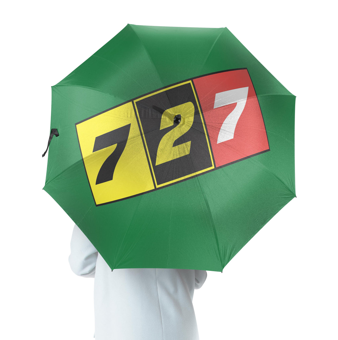 Flat Colourful 727 Designed Umbrella