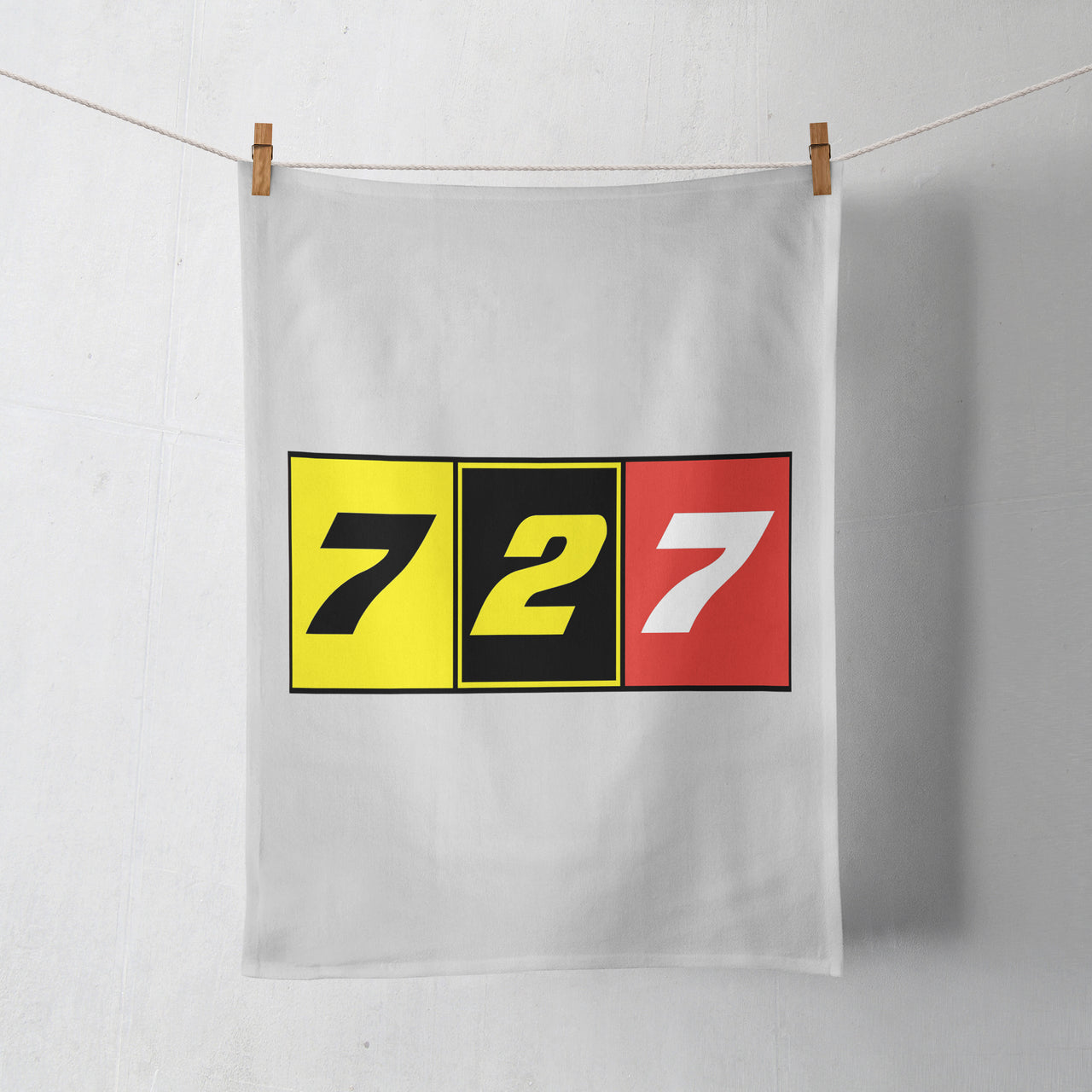 Flat Colourful 727 Designed Towels