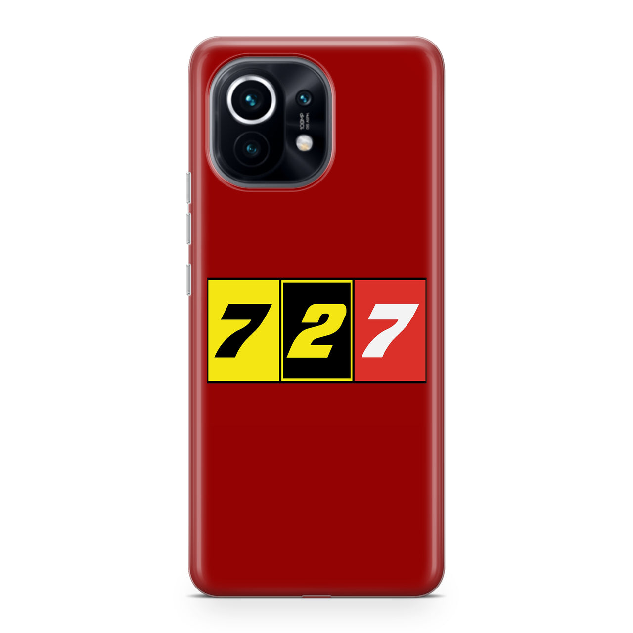 Flat Colourful 727 Designed Xiaomi Cases