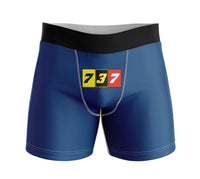 Thumbnail for Flat Colourful 737 Designed Men Boxers