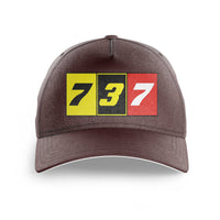 Thumbnail for Flat Colourful 737 Printed Hats