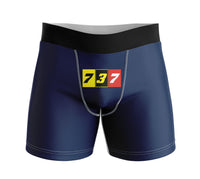Thumbnail for Flat Colourful 737 Designed Men Boxers