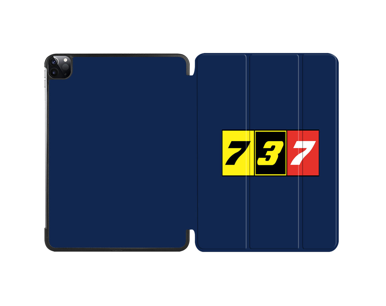 Flat Colourful 737 Designed iPad Cases