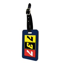 Thumbnail for Flat Colourful 737 Designed Luggage Tag