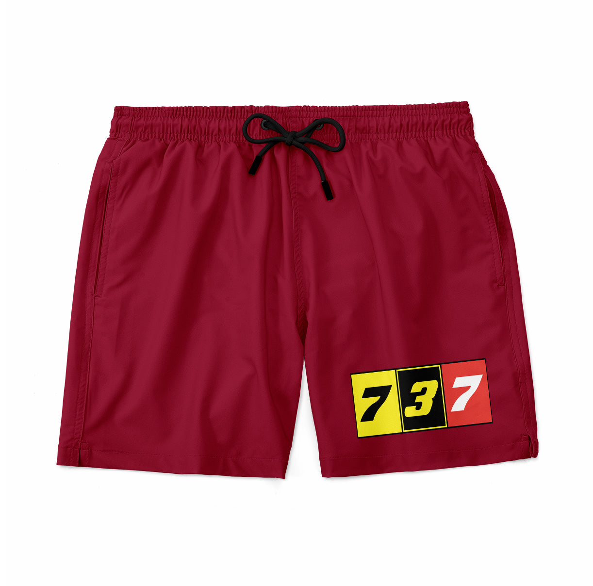 Flat Colourful 737 Designed Swim Trunks & Shorts