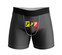 Thumbnail for Flat Colourful 737 Designed Men Boxers