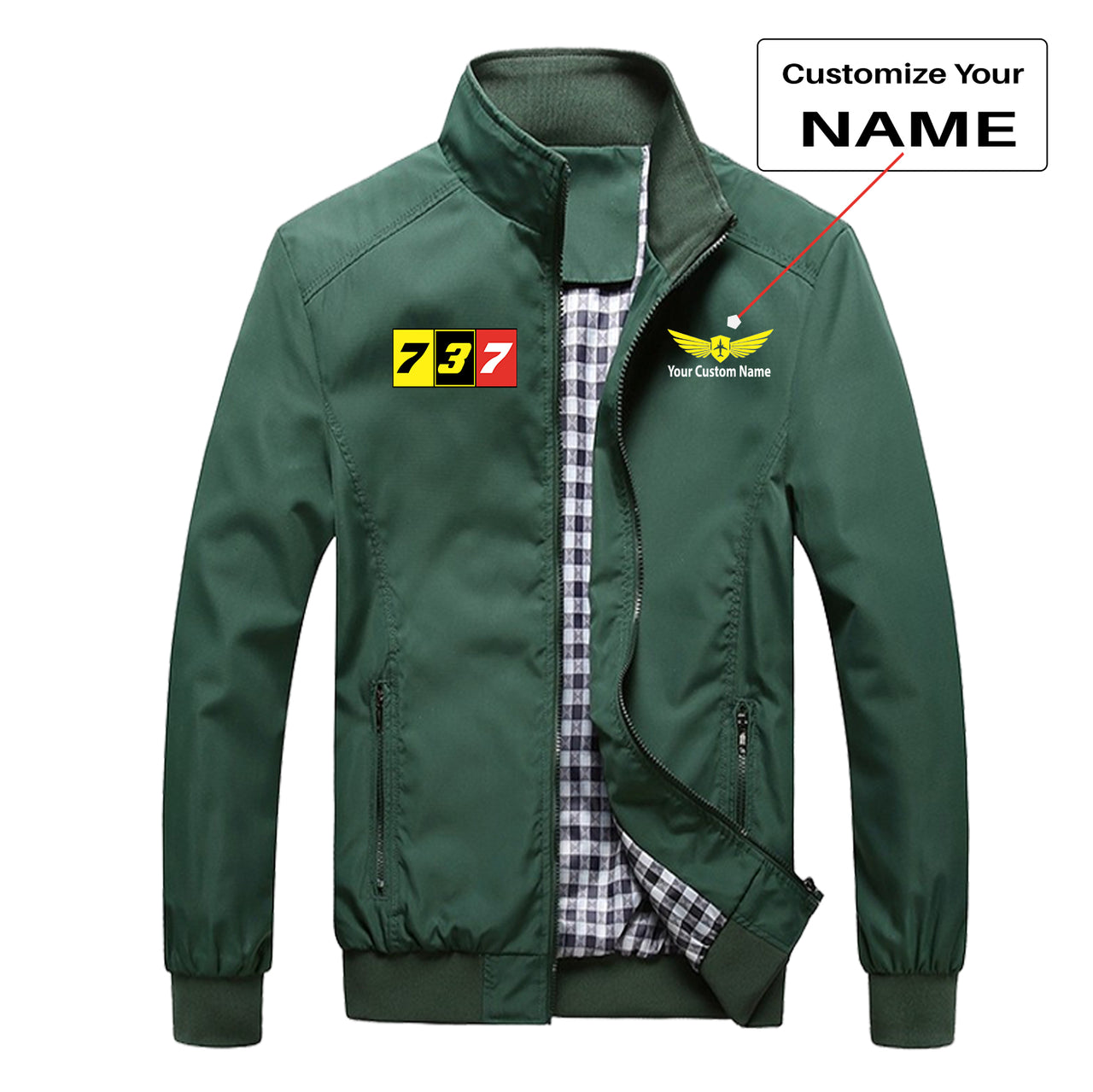 Flat Colourful 737 Designed Stylish Jackets