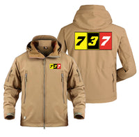 Thumbnail for Flat Colourful 737 Designed Military Jackets (Customizable)