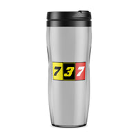Thumbnail for Flat Colourful 737 Designed Travel Mugs