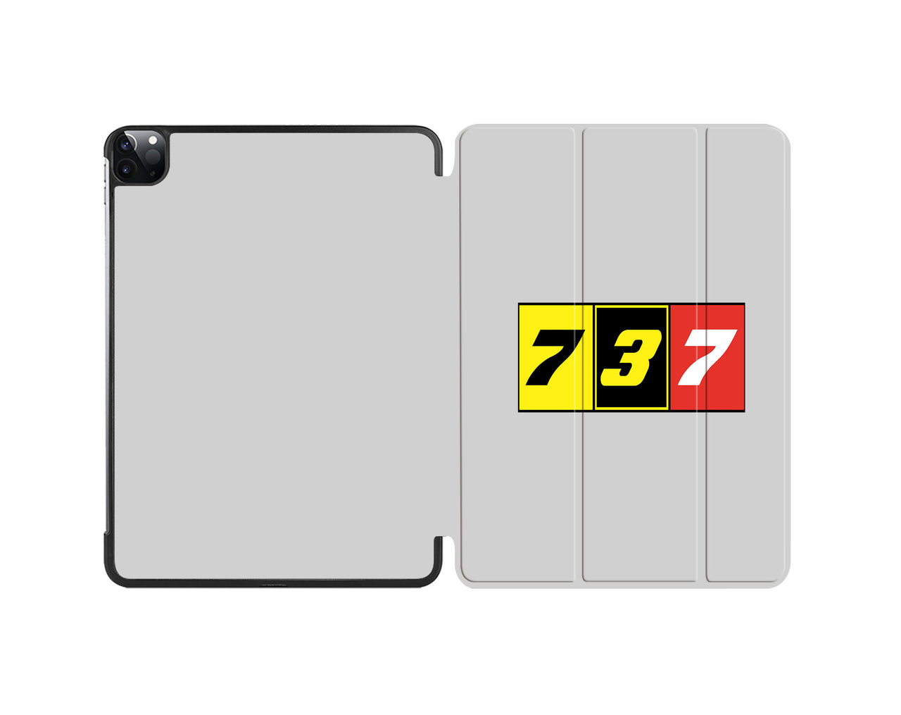 Flat Colourful 737 Designed iPad Cases