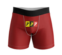 Thumbnail for Flat Colourful 737 Designed Men Boxers