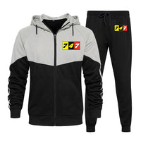 Thumbnail for Flat Colourful 747 Designed Colourful Z. Hoodies & Sweatpants